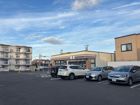 Onigiri, bento and ready-made meals inside a Japanese convenience store