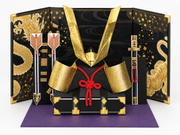 Samurai Helmet Kabuto Paper Decoration image 2