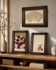 Art Postcard - Cherry Blossom Fan image 2