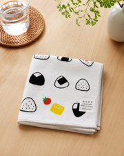 Cotton Handkerchief - Onigiri image 1