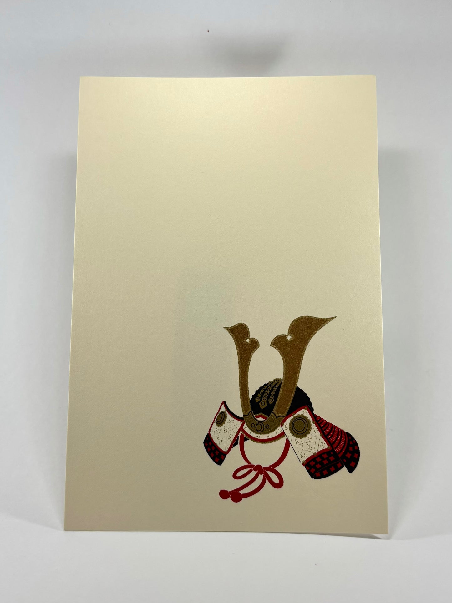Art Postcard - Samurai Helmet Kabuto