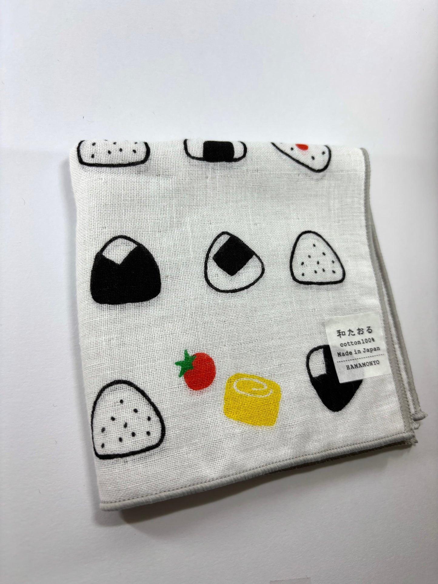 Cotton Handkerchief - Onigiri