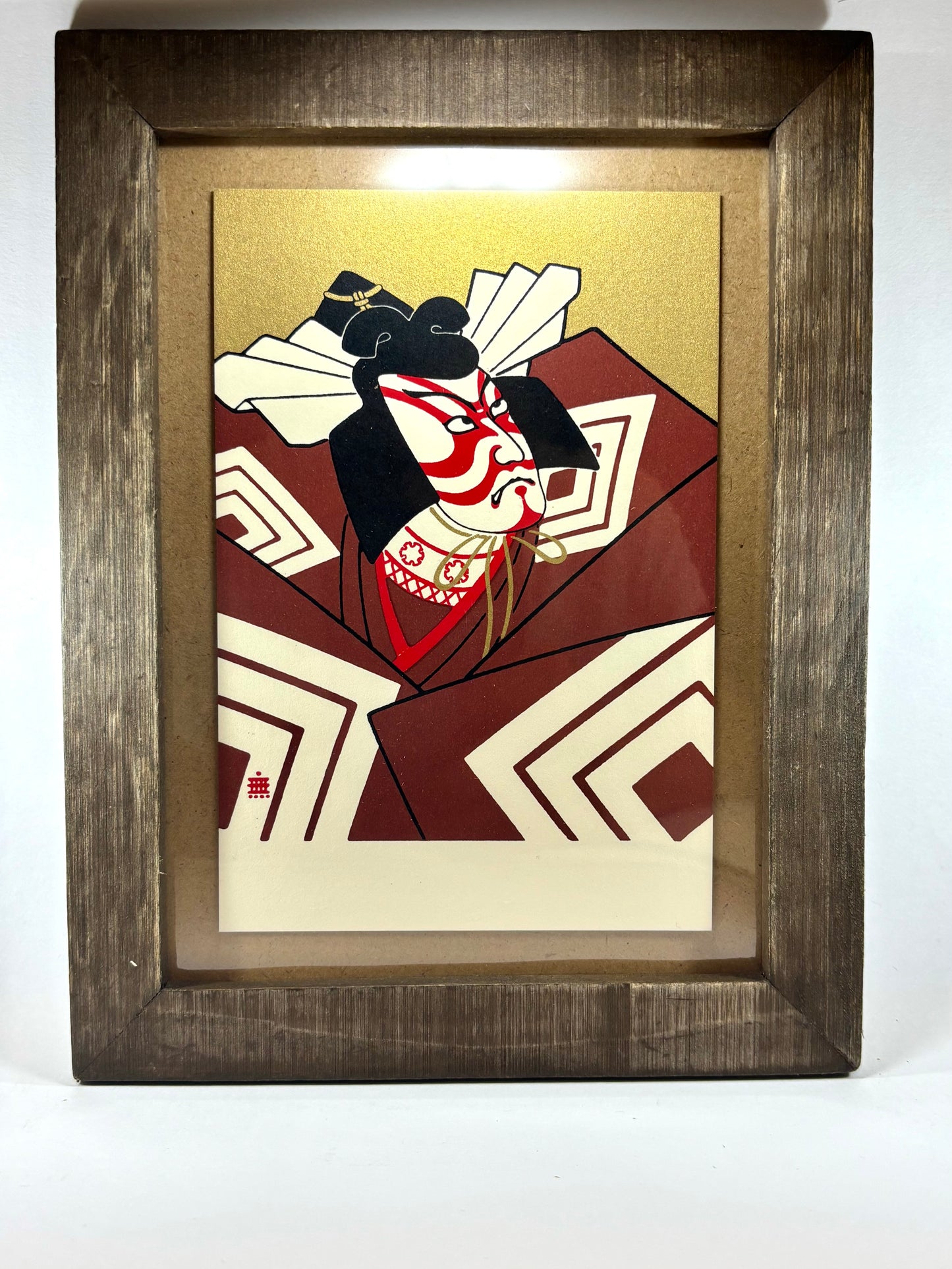 Art Postcard - Kabuki
